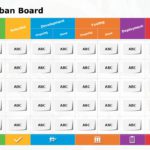 Kanban Board 04 PowerPoint Template & Google Slides Theme