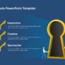 Keyhole Infographic 04 PowerPoint Template