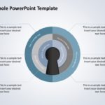 Keyhole Infographic 03 PowerPoint Template