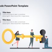 Keyhole Infographic 04 PowerPoint Template | SlideUpLift