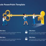 Keyhole Infographic 07 PowerPoint Template & Google Slides Theme