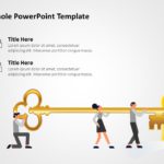 Keyhole Infographic 02 PowerPoint Template