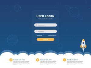 Editable Login Templates For PowerPoint | SlideUpLift