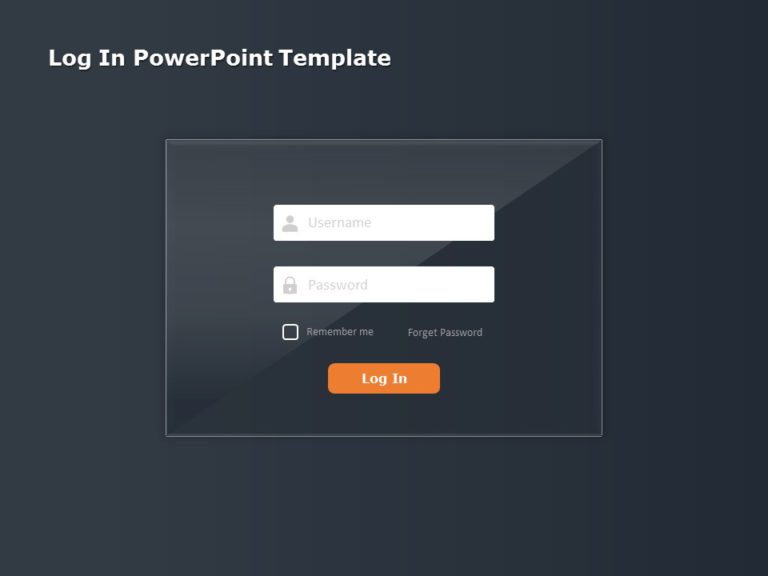 Log In 02 PowerPoint Template