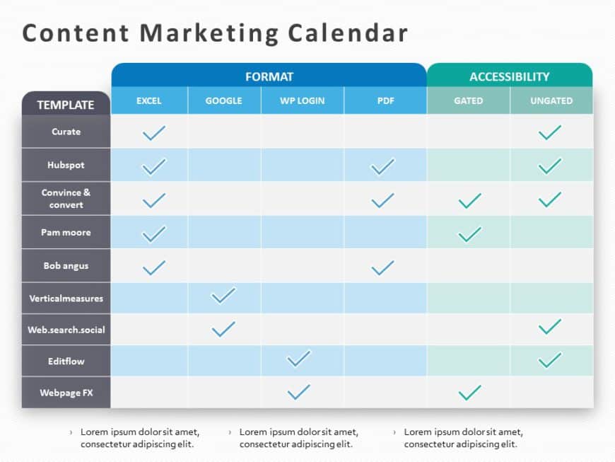 Top Marketing Calendar Templates for PowerPoint SlideUpLift