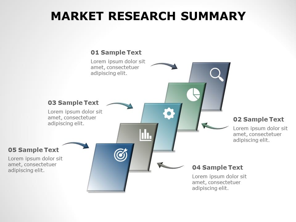 Marketing Research Summary PowerPoint Template