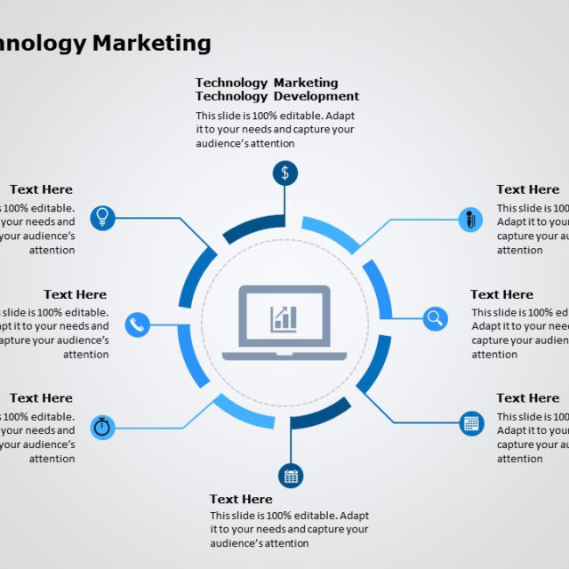 Digital Marketing Technology 01 PowerPoint Template