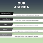Meeting Agenda Animation PowerPoint Template