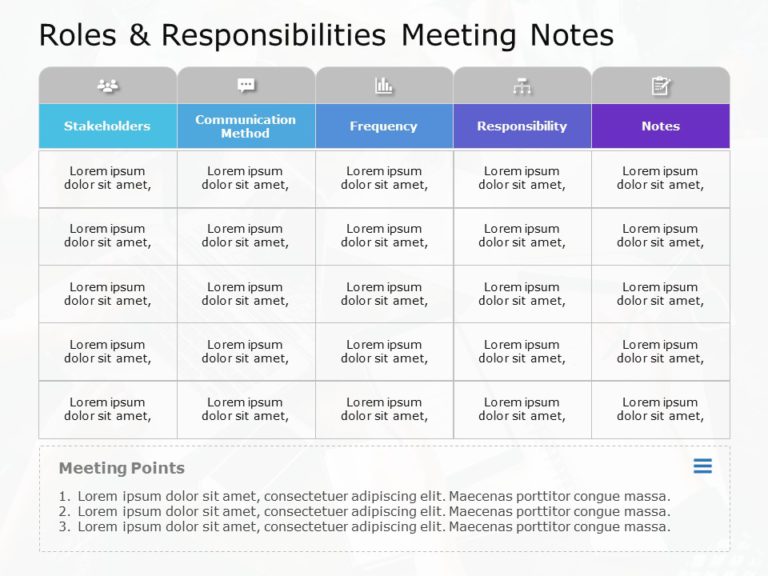 Meeting Notes 07 PowerPoint Template & Google Slides Theme