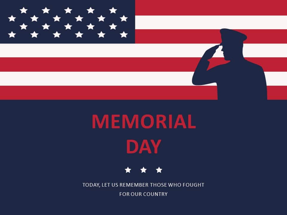 Memorial Day 01 PowerPoint Template