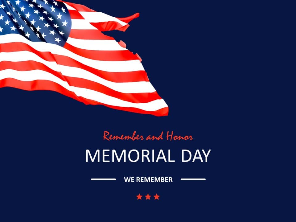 Memorial Day 04 PowerPoint Template