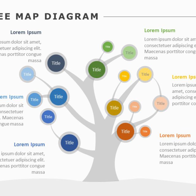 Mind Maps 08 PowerPoint Template