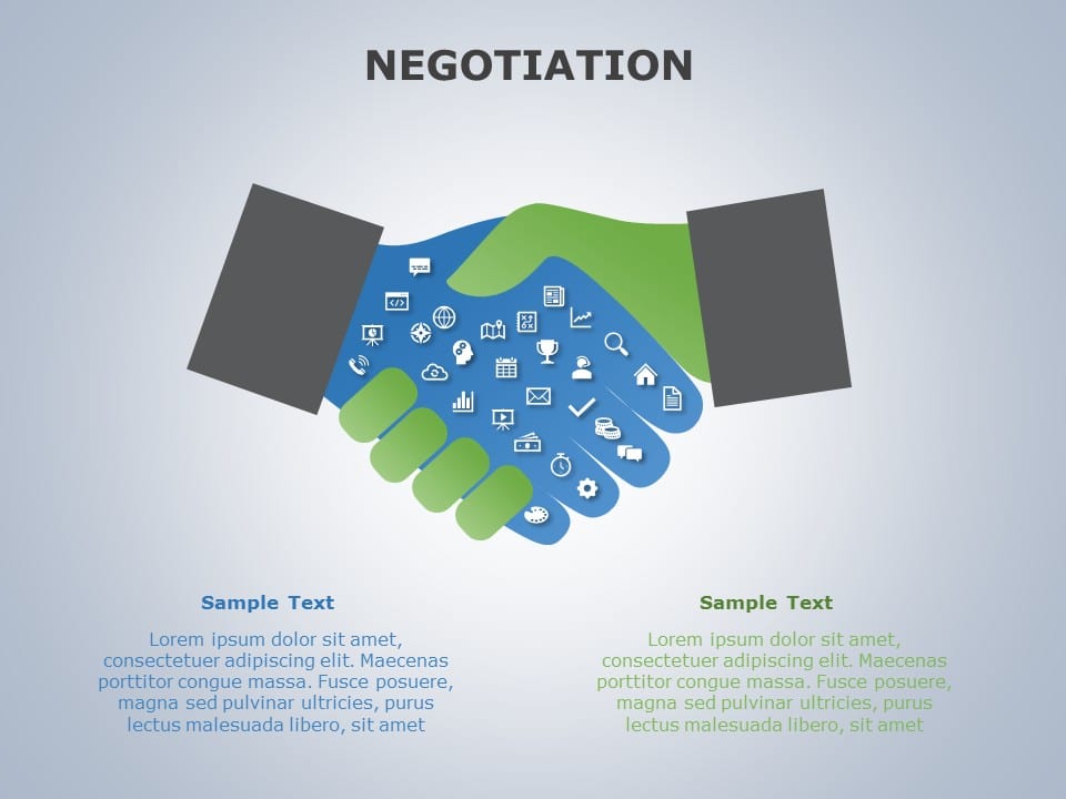 Negotiation 03 PowerPoint Template