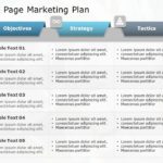 One Page Marketing Plan 01 PowerPoint Template & Google Slides Theme