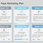 One Page Business Plan 03 PowerPoint Template