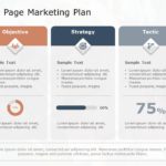 One Page Marketing Plan 06 PowerPoint Template & Google Slides Theme