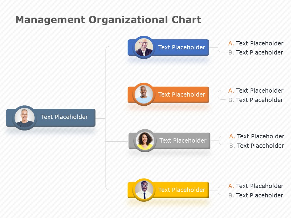 organization chart 10 PowerPoint Template