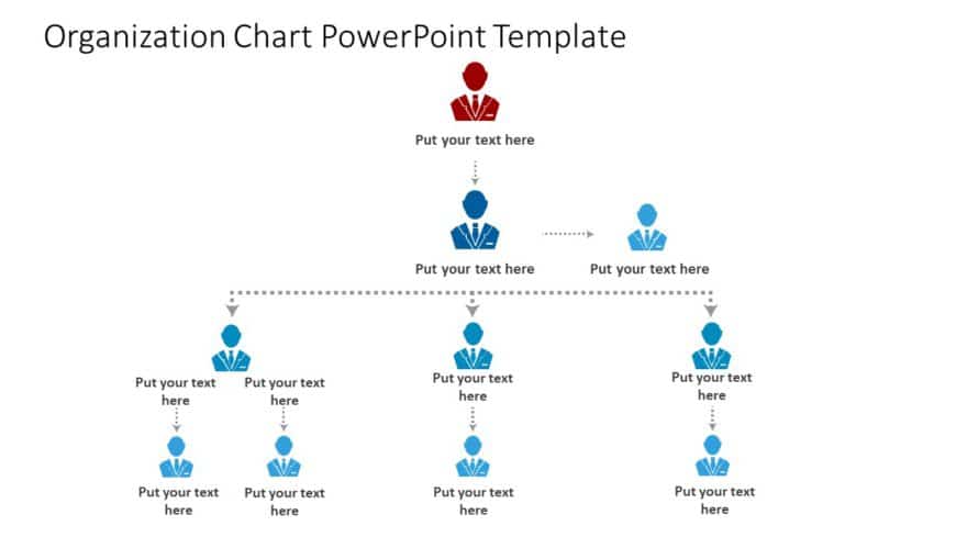 organization chart PowerPoint Template