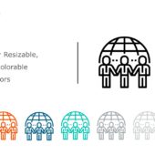 Partnership Icons 03 PowerPoint Template