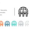 Partnership Icons 03 PowerPoint Template