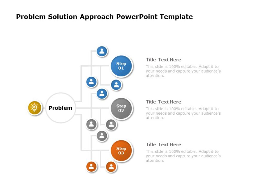 Problem Solving Approach PowerPoint Template | SlideUpLift