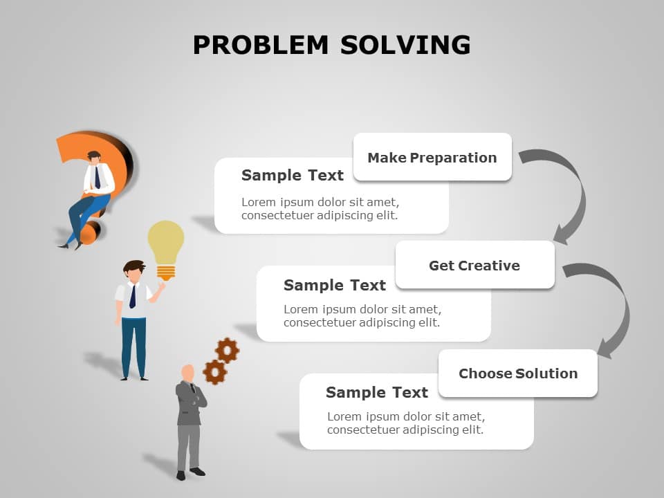 Problem Solving Approach PowerPoint Template