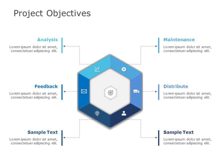 Free Project Goals PowerPoint Template & Google Slides Theme