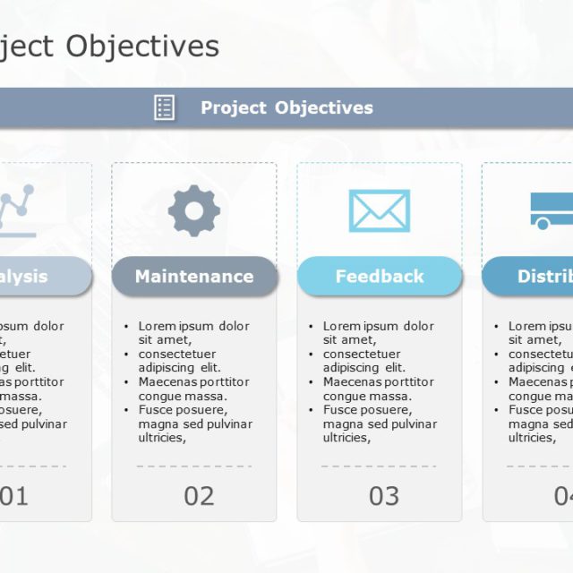 Project Objectives Examples PowerPoint Template