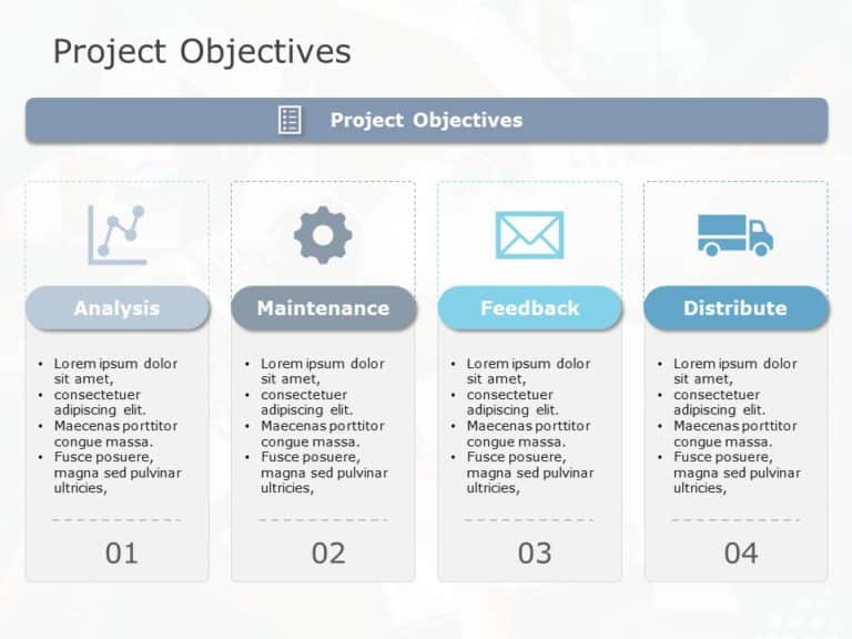 Project Objectives 01 PowerPoint Template