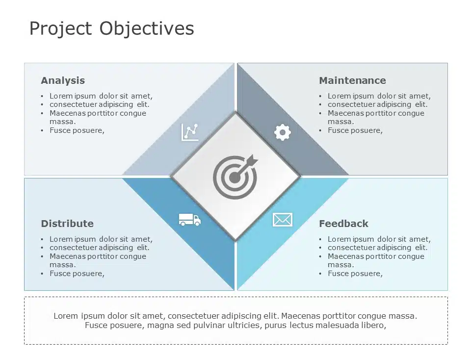 Project Objectives Examples PowerPoint Template SlideUpLift