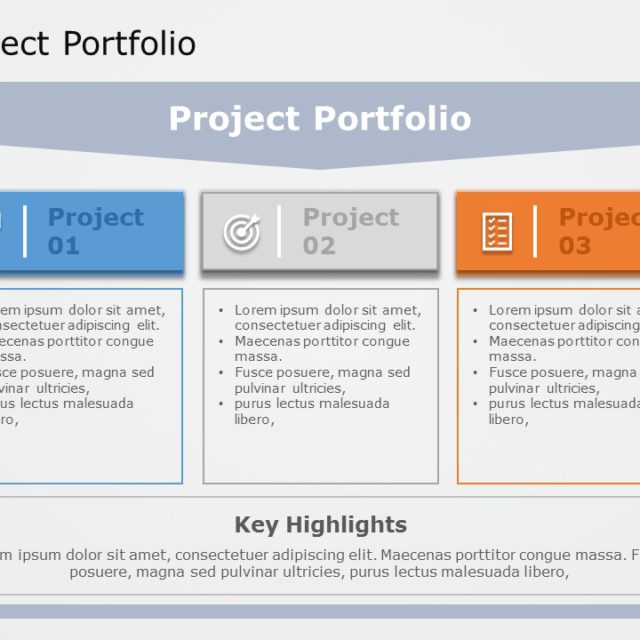 Project Portfolio 05 Powerpoint Template