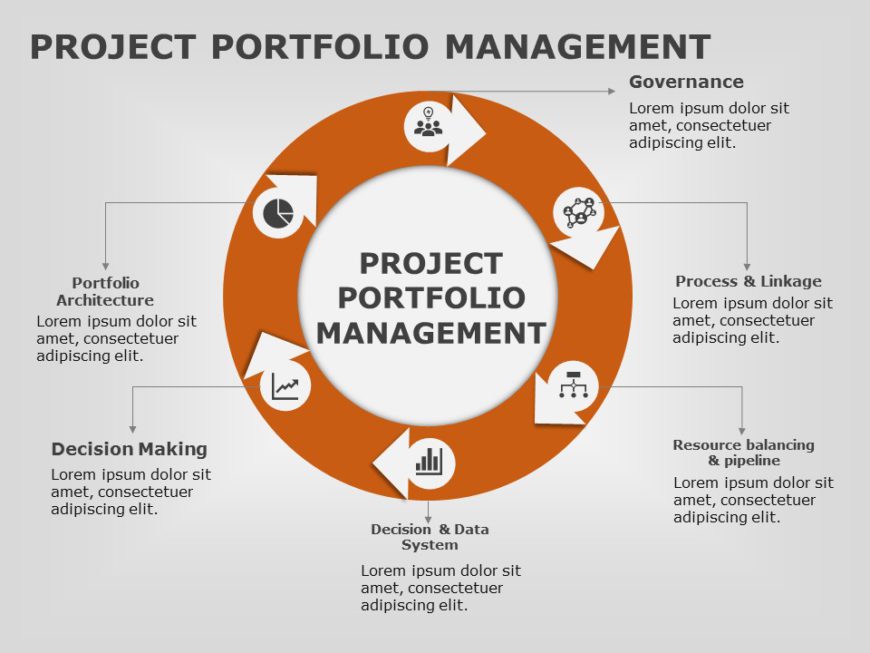 Project Portfolio Management PowerPoint Template