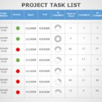 Animated Task Check List 01 PowerPoint Template
