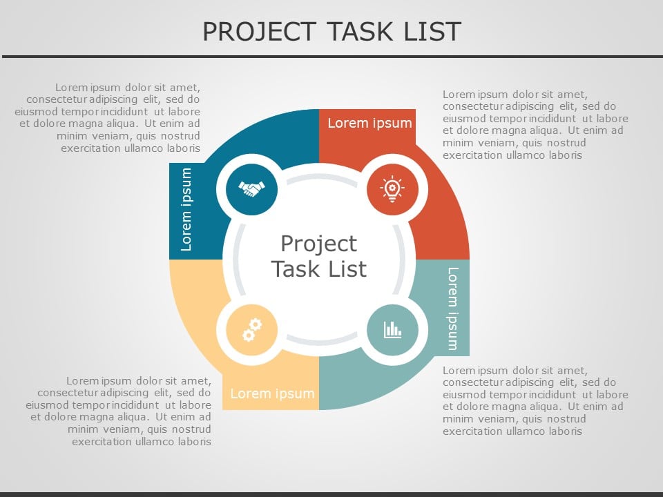 Project Task List 03 PowerPoint Template & Google Slides Theme