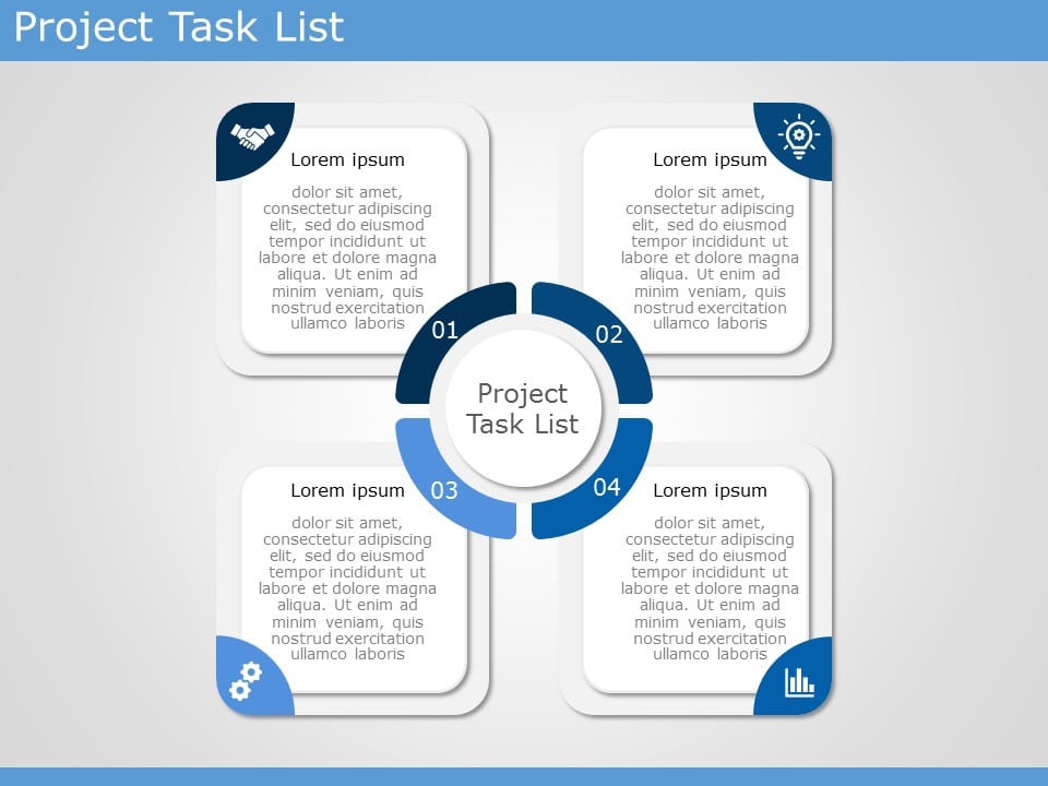 Project Task List 07 PowerPoint Template