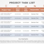 Project Task List 09 PowerPoint Template