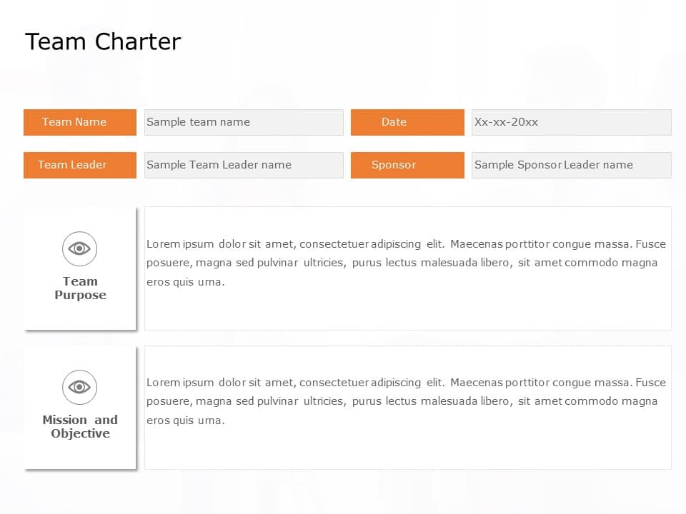Project Team Charter 01 PowerPoint Template & Google Slides Theme