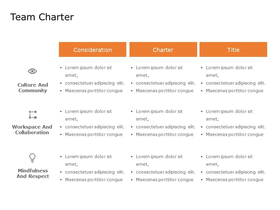Project Team Charter 05 PowerPoint Template & Google Slides Theme