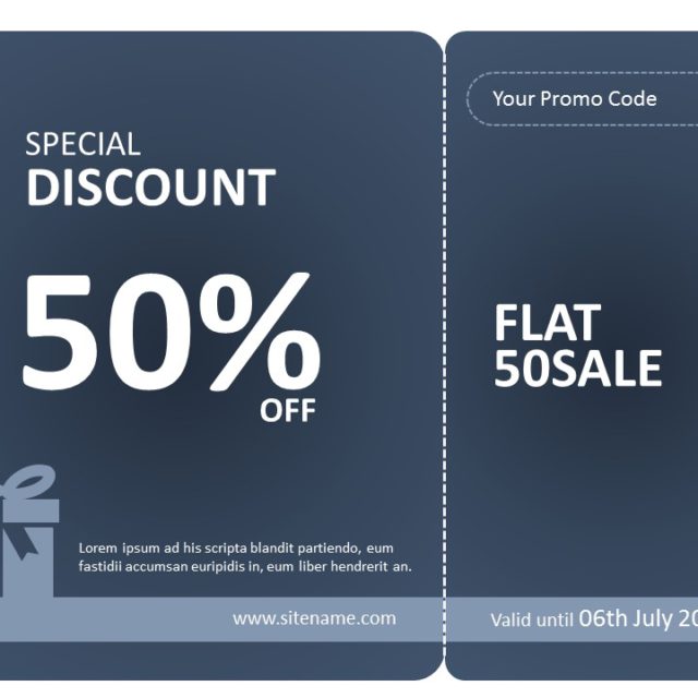 Promo Code 01 Powerpoint Template