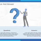 Question Answer PowerPoint Template | SlideUpLift