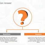 Conclusion Slide With Questions PowerPoint Template