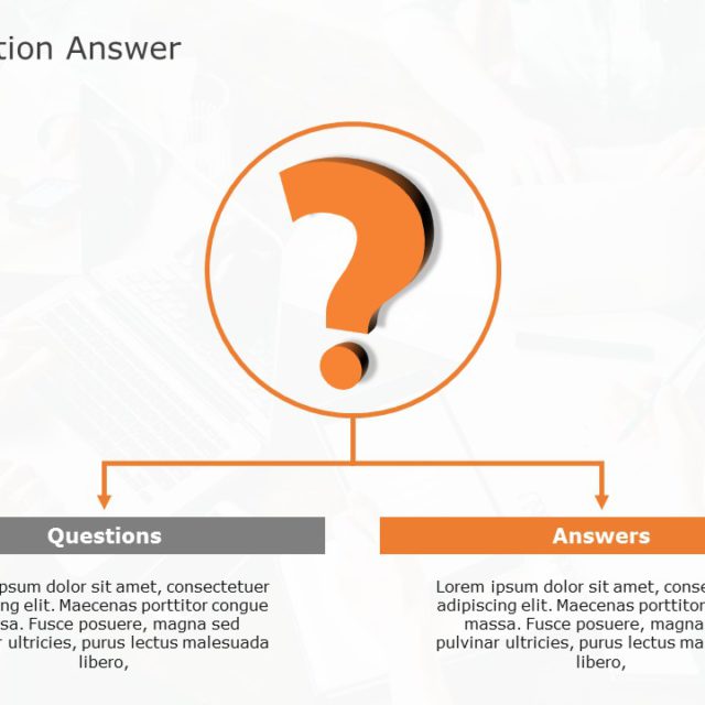 Free Question Answer Powerpoint Template