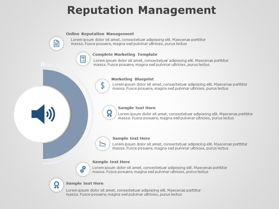 Reputation Management 03 PowerPoint Template