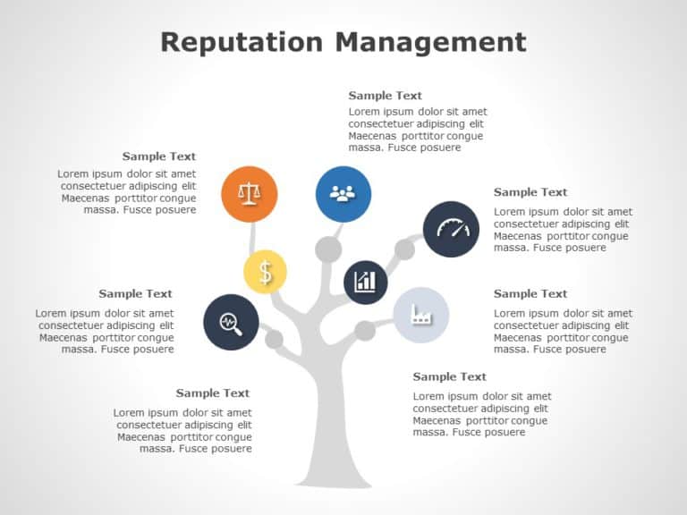 Reputation Management 04 PowerPoint Template