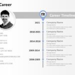 Resume Timeline 01 PowerPoint Template & Google Slides Theme