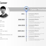 Resume Timeline PowerPoint Template 01 & Google Slides Theme