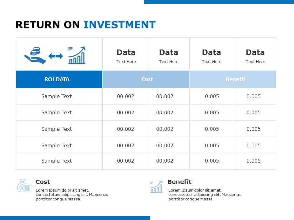 Return On Investment 06 PowerPoint Template & Google Slides Theme