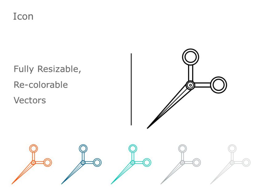 Editable Scissor Icons for PowerPoint | SlideUpLift