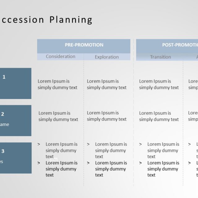 Succession Planning 03 PowerPoint Template