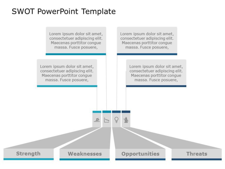 SWOT Analysis Animation 01 PowerPoint Template & Google Slides Theme